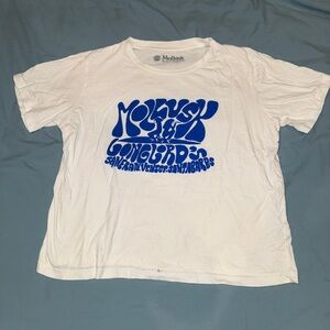 Mollusk White and Blue Graphic Tee